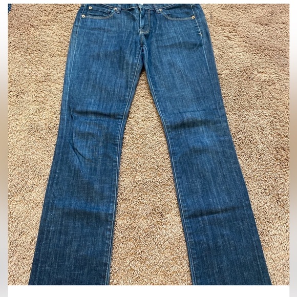 7 For All Mankind Straight Leg Jeans size 24 - Picture 4 of 7